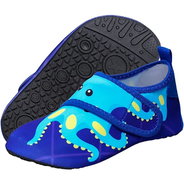 Vattenskor Strandsko Barn Flickor Pojkar Barfota Strandsko Halkfria Simskor Aqua Sockar Småbarn Snabbtorkande Pool(27/28)