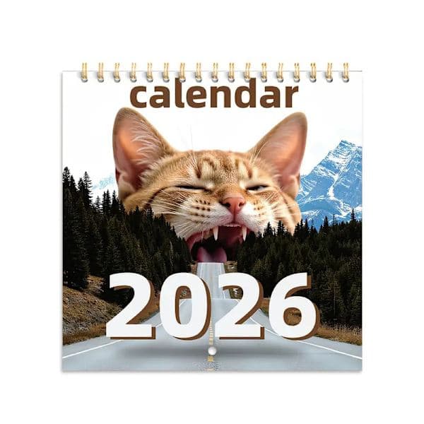2026 Kattekalender For Katteelskere Morsom Kattekalender A