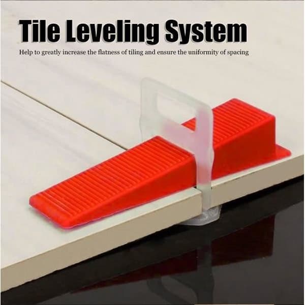 801 stk. nivelleringsklips for flisavrettingssystem, flisavretterbase 1,5 mm