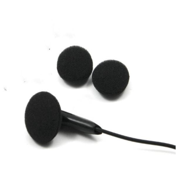INF Öronkuddar för in-ear hörlurar 5 par Svart Black