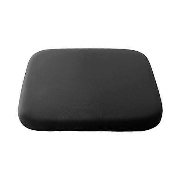 Sittdyna i Memory Foam med Band, Långsam Återhämtning, Fyr Säsonger, Halkfri, Tvättbar black Small