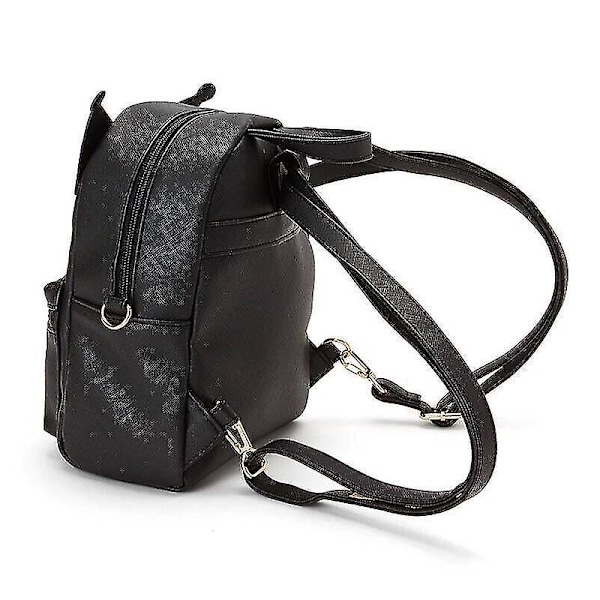 Rosa Dam Läder Axelremsväska Liten Crossbody Ryggsäck