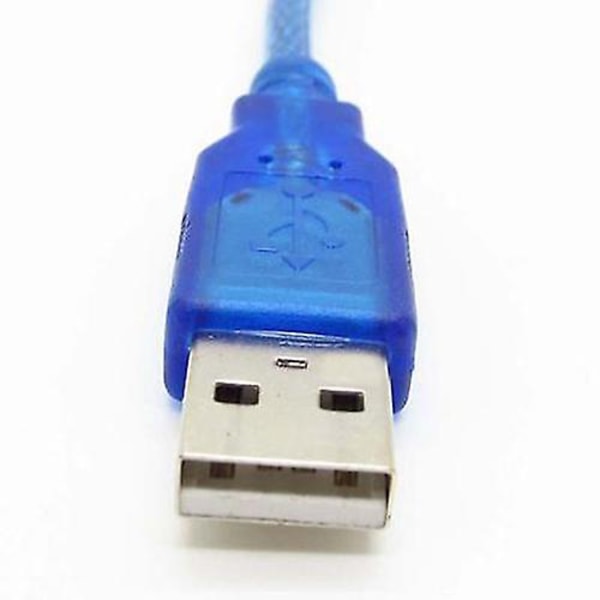 30 cm USB 2.0 Type A han til USB han ledningsadapter Dataforlængerkabel