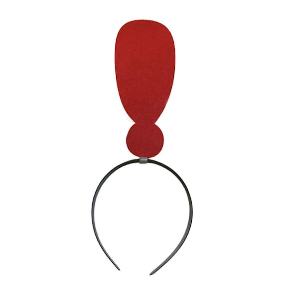 Rött Pilhuvud Pannband Halloween Party Roliga Trick Rekvisita Hårband Pil Symbol Dekoration Mångsidiga Håraccessoarer Red 2