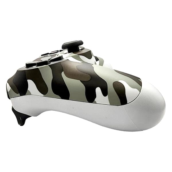 Trådløs controller dobbelt vibrationsspil joystick controller til PS4 Controller/Slim/Pro, kompatibel med PS4-konsol camouflage grå Camouflage Grey