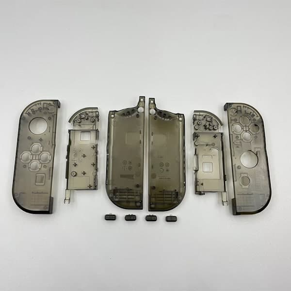 Til erstatning Klar Transparent Skal Cover SL SR Knapper til Sort one size Black