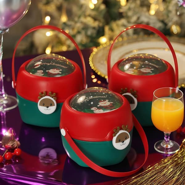 Juleæbleæske, juleaftensæblepose, rensdyrformet æbleæske, små julegaver