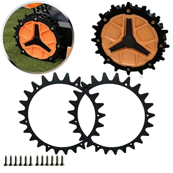2 stk. gressklipperpigger for Worx for LANDROID robotgressklipper L gressklipper 225 mm trimmer hageverktøy