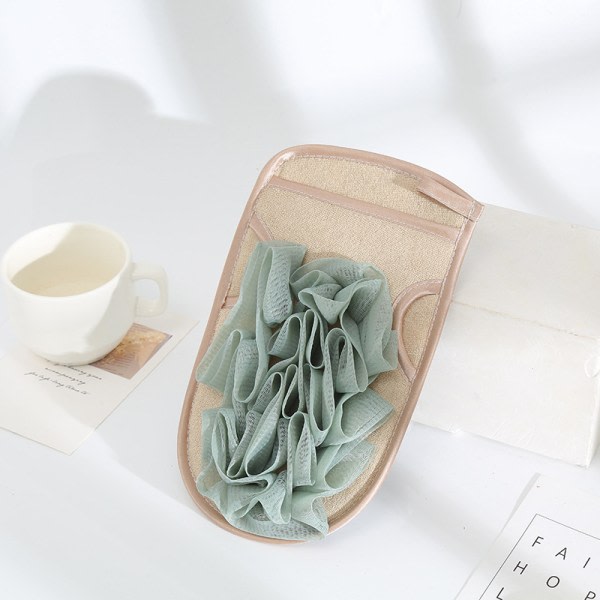 Stk Ansigtshåndklæder Vaskeklude Dobbeltsidet toilet Voksenbadeprodukter Blomster Rub Hard Rub Ask Clay Badehåndklæder