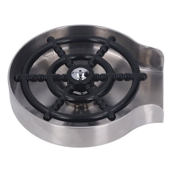 Automatisk glasrenser i rustfrit stål til vask, højtryks kopvasker, EU 3/8 gevinddiameter 16 mm