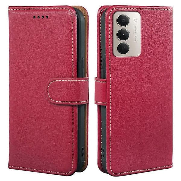 Xiaomi Redmi 15 5G Mobilskal med RFID-blockering & Magnetlås Red