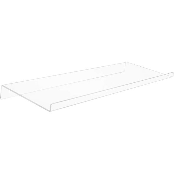 Premium Angled Ergonomic Acrylic Computer Keyboard Riser Stand Wrist Rest