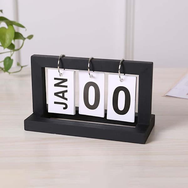 Minimalistisk stil Stue Kontor Dekorasjon Trekalender Gul Yellow