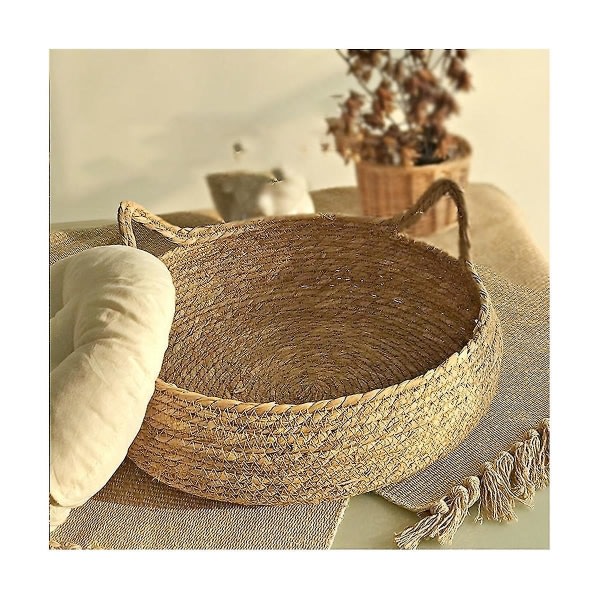 Cozy dog bed summer scratching board Rattan washable accessories Woven removable cushion 40 cm