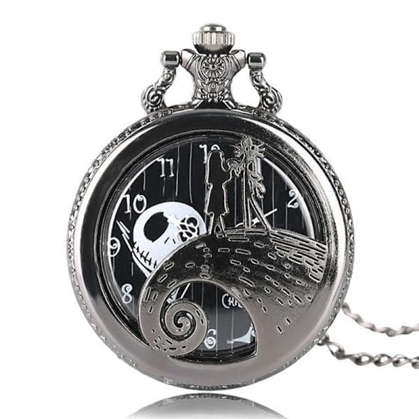 Klocka Jack Skellington Tim Burton Film Barn Vit one size White