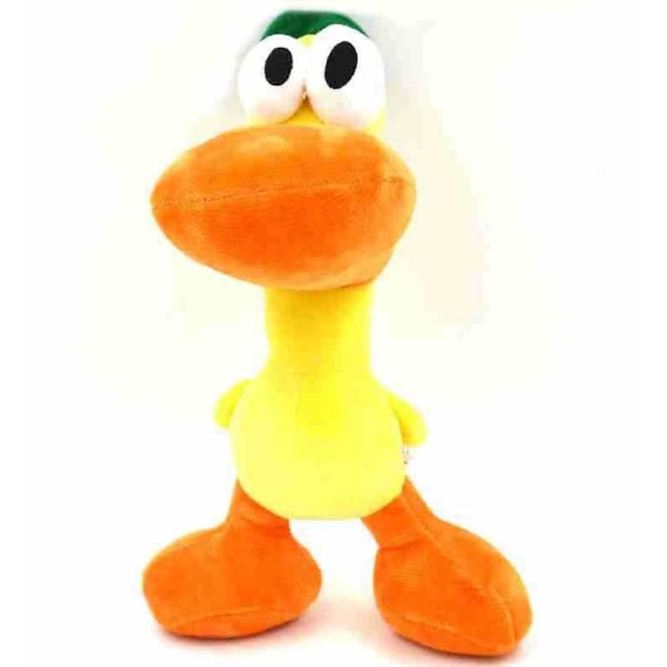 Mjukdjur 22cm Pocoyo Pato Plyschleksak Kawaii Pocoyo Anka Pato Plysch Mjukt Gosedjur Docka för Barn