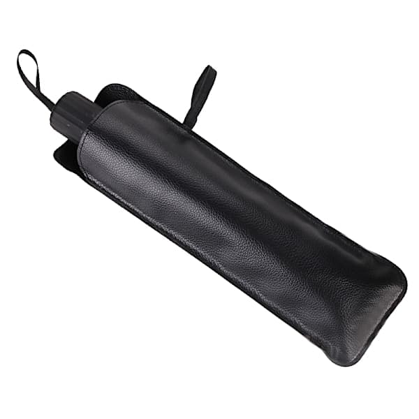 Svart PU-deksel Vanntett paraply 1 stk