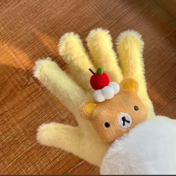Søte fingerløse hansker, vintergave, damehansker_jarx Hat Snømann Hat Snowman