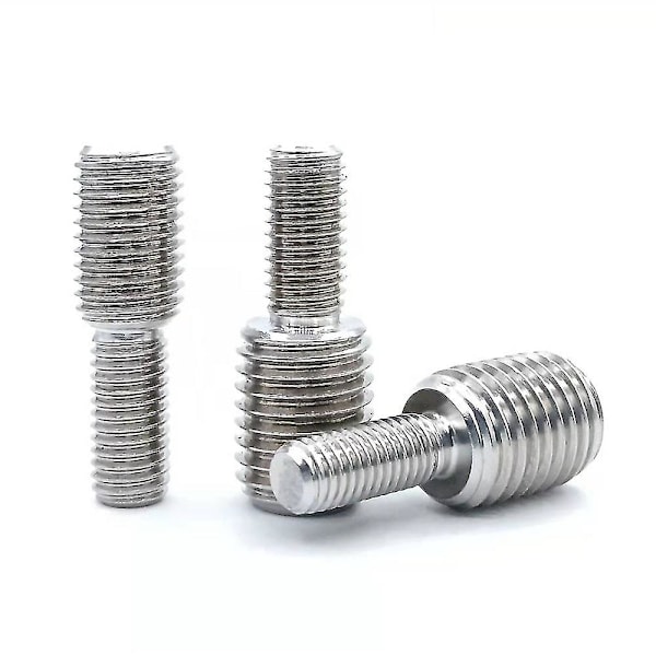 4 kpl M3/M4M5/M6/M8/M10/M12/M14M16 ruostumattomasta teräksestä valmistettu muunnin pienennysruuvipultti kameran adapteri kaksoispäät muunnosruuvit M4x8-M6x6