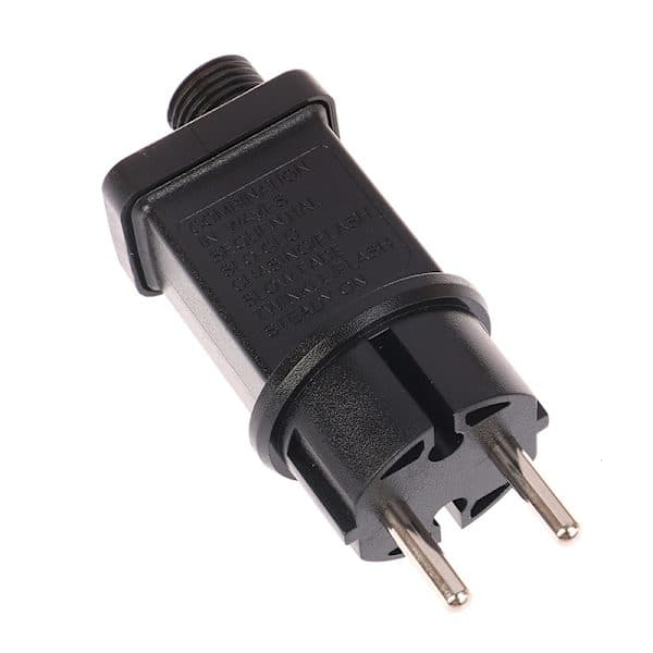 AC 220V til 31VDC 6W 8 Funktionel SELV LED Lampe Driver EU Stik S Sort Onesize