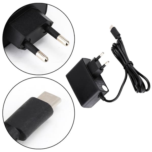 Kompatibel med Nintendo Switch strømadapter DC 5V/2.4A lader 50/60Hz