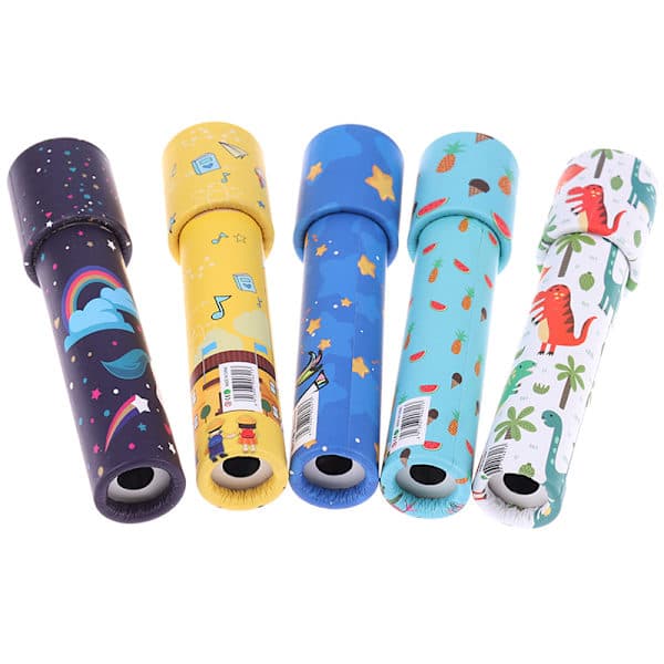 3 st Roterande Kalejdoskop Magiska Klassiska Pedagogiska Leksaker för K Multicolor 3 st 3pcs
