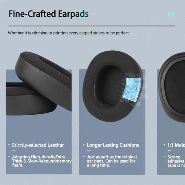 Udskiftelige kølegel-ørepuder til SteelSeries Arctis, Nova Pro Wired, Nova 1/1X/1P/3/7/7X/7P gaming-headsets - Lyd