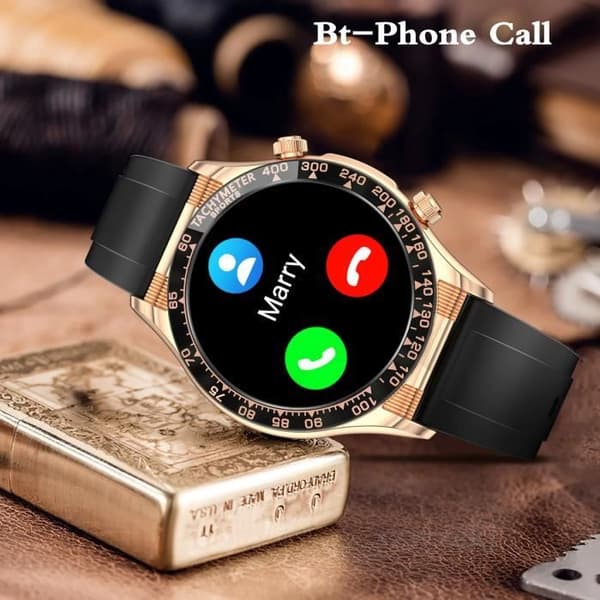 Smartwatch - E18 - 1,32\" HD - Bluetooth-opkald - 10 ATM vandafvisende