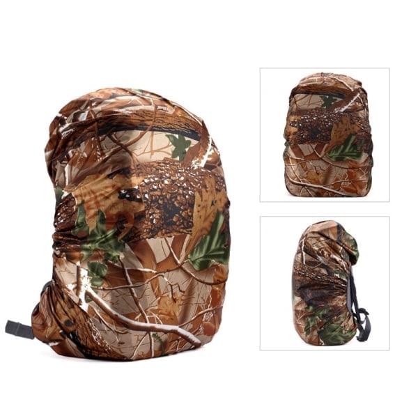 Regnöverdrag för ryggsäck/väska camouflage 70L