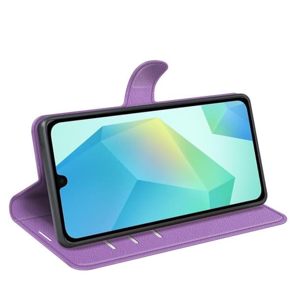 Samsung Galaxy A17 5G Flip Cover med Stand [JUN] Purpur