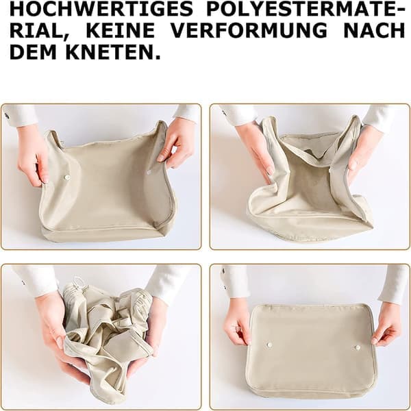 8-delt vanntett koffertorganisator