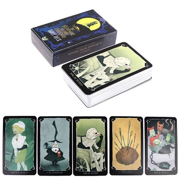 The Nightmare Before Christmas tarotkort spådom spådom Multicolor one size