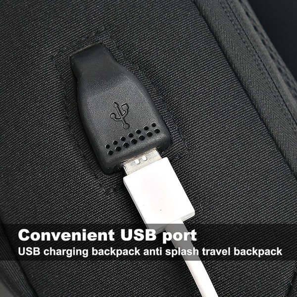 En axelväska crossbody väska: En axel ryggsäck casual crossbody bröstväska
