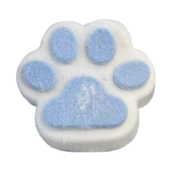 Håndlaget stor katte-squishy-leke, Taba Giant Paw Squishy for voksne og barn, rosa rosa Blue