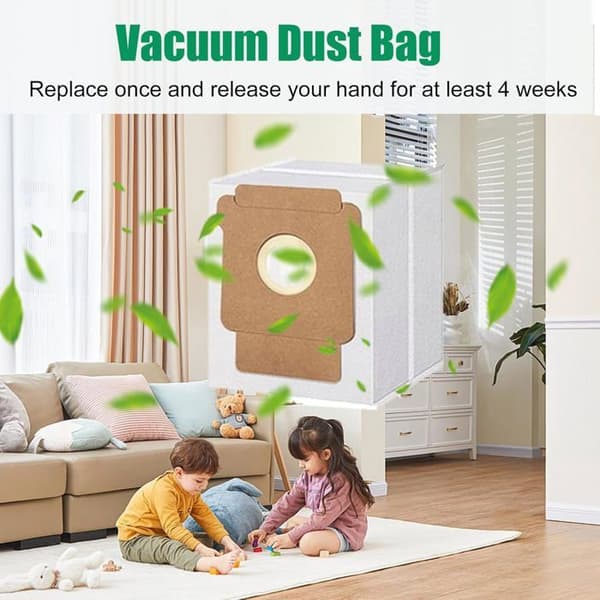 16-osainen vaihtosarja iRobot Roomba Plus 405 Combo/505 Combo -robotti-imurille, 1 kumiharja, 4 moppityynyä [BLE117]