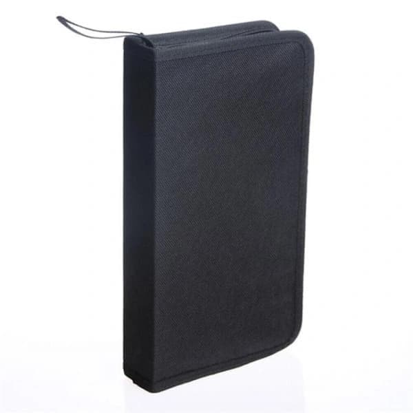 CD-etui CD DVD opbevaringsetui SORT sort