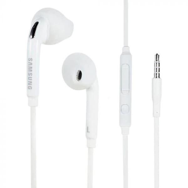 Samsung Fit Headset - Originale Hvide Hovedtelefoner, Komfortabel Pasform