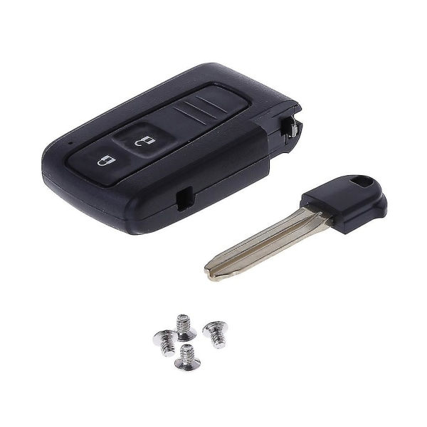 2-knappars fjärrkontroll smartfodral för Toyota Prius Corolla Verso Toy43 oskuren plåt--