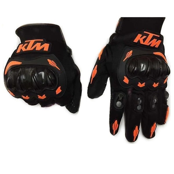 Ktm Åndbar Motorcykel Fuldfinger Handsker Offroad Racing Motorcykel Ride Handsker XL XL