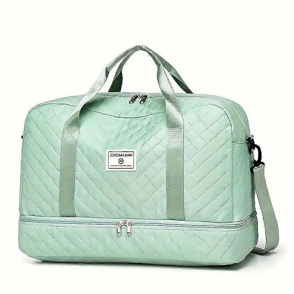 Luksuriøs Oversized Duffel Bag - Stilfuld & Holdbar med Vandtæt Rum Multi-Funktionel Carr Green