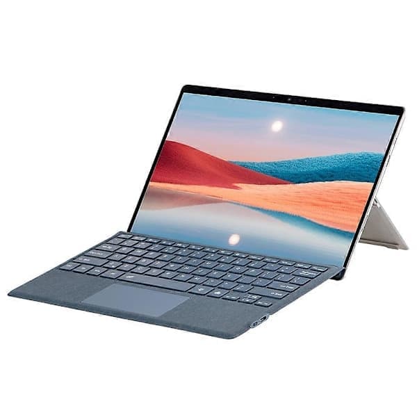 Microsoft Surface Pro 7+/7/6/5/4/3 taustavalaistu Bluetooth-näppäimistö kosketuslevyllä, monivärinen tyyli B