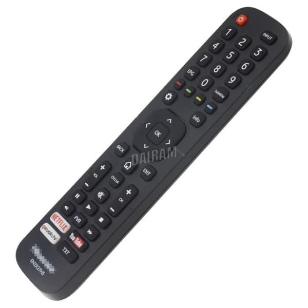 EN2X27HS-kaukosäädin, HISENSE-televisioille H40M3300 H43M3000