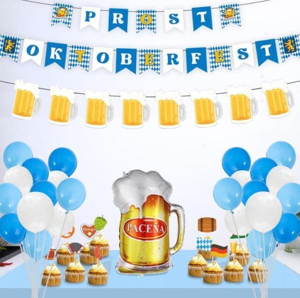 München Oktoberfest Party Tema Ballongset STIL 6 STYLE 6