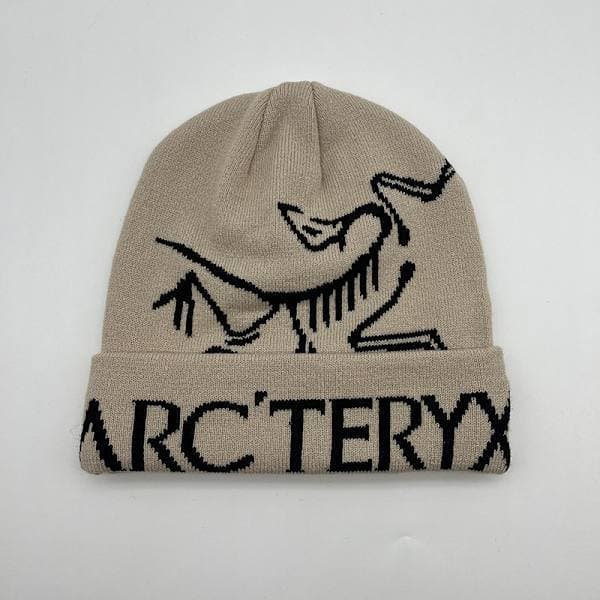 Arc'teryx Bird Word Toque Grey Void Uldhue Unisex Varm Vinter Khaki khaki