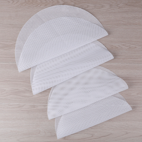 Runde non-stick netting bakeunderlag Steamer Pad DB 30cm B 30cm