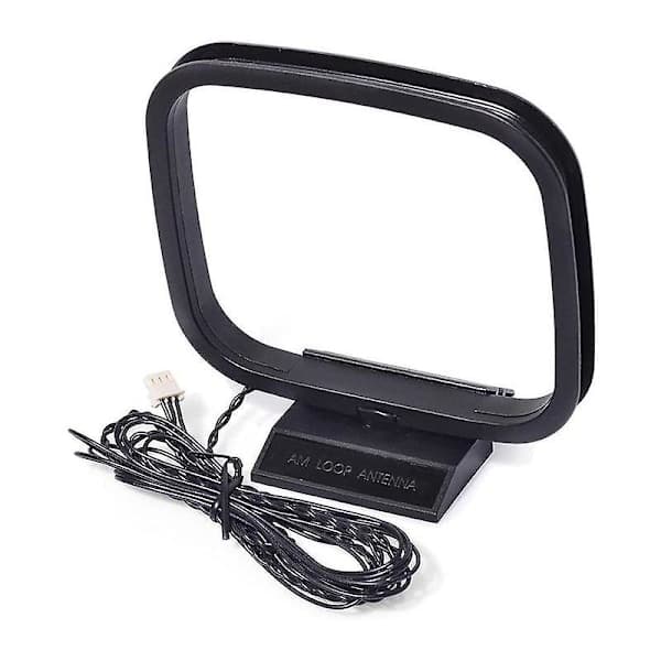 AM/FM Loop Antenne 3-Pin Stik til HIFI Receiver Lydsystem Som vist