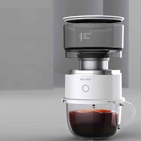 Mini Portabel Elektrisk Kaffebönor Burr Kvarn Automatisk Kaffekvarnmaskin för Resor Utomhus