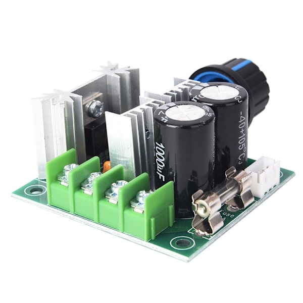 12V~40V 10A PWM DC Motor Hastighedsreguleringskontakt Volt R