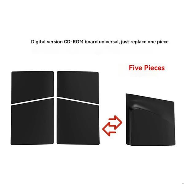 Erstatningsdeksler til konsoll - for PS5 Slimline optisk/digital harddisk