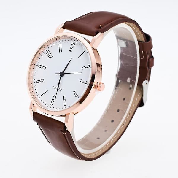 Herre Quartz Ur Enkelt Design